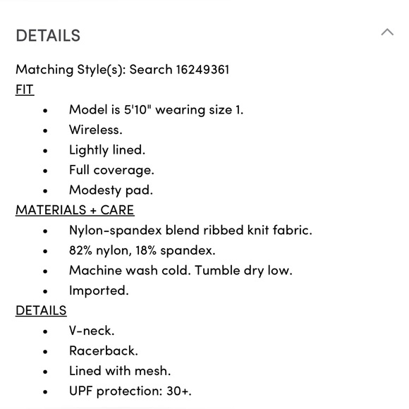 Torrid Wireless Racerback Tankini & Ultra High-Rise Swim Bottom set - Picture 10 of 11